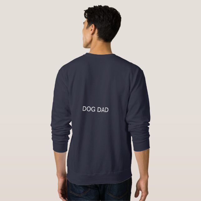 Sweatshirt Propriétaire de chien Golden retriever (Dos entier)