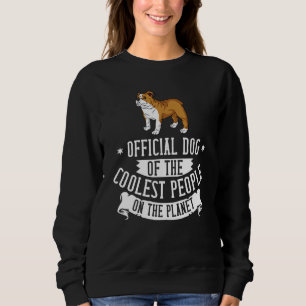 Sweatshirt Propriétaire de chiots de chien de taureau anglais