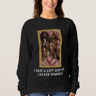 Sweatshirt Propriétaire du chien d'épice Cocker - Vintage drô