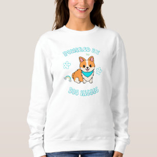 Sweatshirt Propulsé Par Les Baisers De Chien