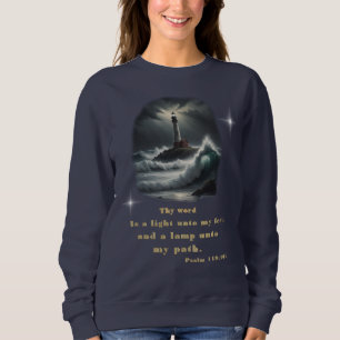 Sweatshirt Psaumes verset de la Bible