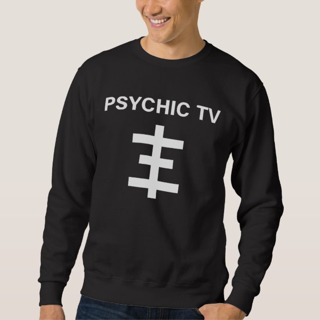Sweatshirt Psycha Tv Pour Hommes Femmes (Devant)