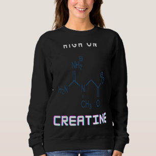 Sweatshirt Puissance De Gym Élevée Sur Créatine