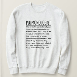 Sweatshirt Pulmonologue
