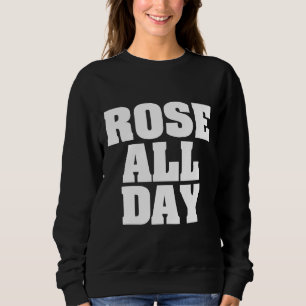 Sweatshirt Pun à vin Rose à vin alcoolique