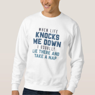 Sweatshirt Quand La Vie Me Touche