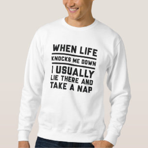 Sweatshirt Quand La Vie Me Touche