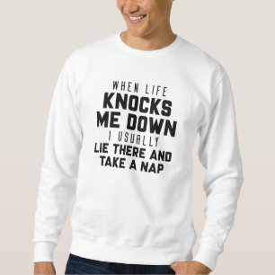 Sweatshirt Quand La Vie Me Touche
