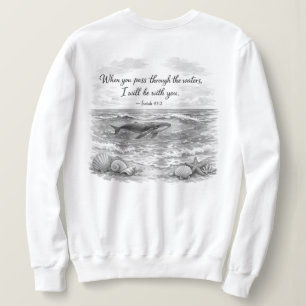 Sweatshirt Quand vous traversez les eaux