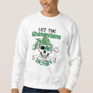 Sweatshirt Que les Shenanigans commencent la Saint Patrick
