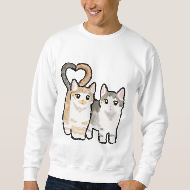 Sweatshirt Queue d'amour (Devant)