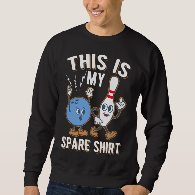 Sweatshirt Quota de Funny Bowling (Devant)