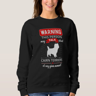 Sweatshirt Race de chien Terrier Cairn 1