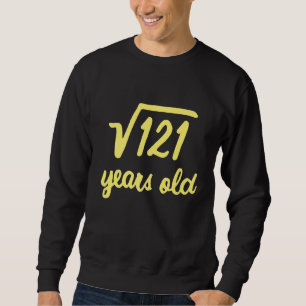Sweatshirt Racine carré De 121 11 Ans 11E Anniversaire