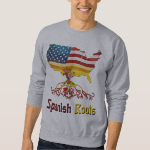Sweatshirt Racines espagnoles américaines