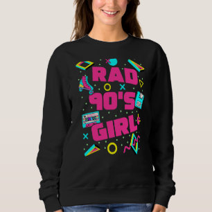 Sweatshirt Rad 90s Girl 90s Esthétique Rad Retro 90s Nostalgi