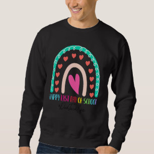 Sweatshirt Rad Tech Joyeux Dernier Jour School Rainbow
