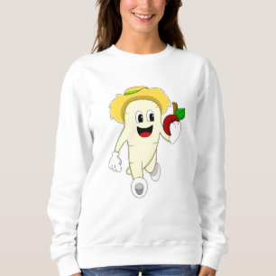 Sweatshirt Radish comme fermier avec des fruits