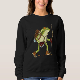 Sweatshirt Randonnée Frog Dark Academia Witchy Cottagecore