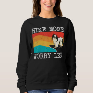 Sweatshirt Randonnée Plus Inquiétude Moins Chin Japonais Grap
