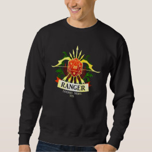 Sweatshirt Ranger Classe D20 Tabletop Dungeons RPG Dragons