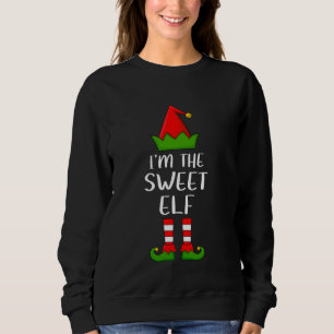 Sweatshirt Rapprocher le groupe familial Je suis doux elfe No