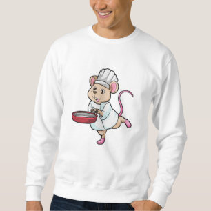 Sweatshirt Rat comme Cuire avec Pan & Cuisine casquette