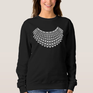 Sweatshirt RBG Ruth Bader Ginsburg, Collier dissident