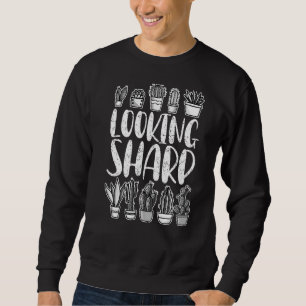 Sweatshirt Recherche Cactus Sharp pour hommes femmes mignonne