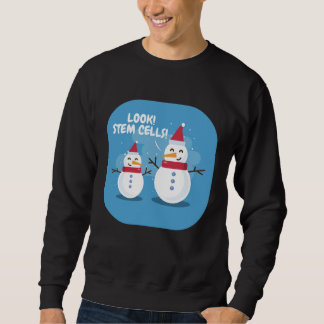 Sweatshirt Regardez les cellules souches Microbiologie Chimie