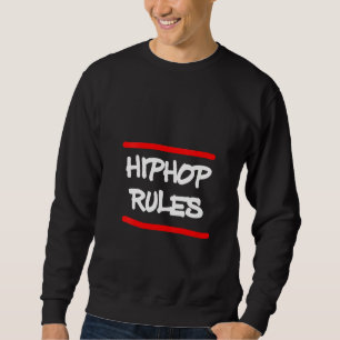 Sweatshirt Règles pour les Hip hop des femmes Break Dance Rap