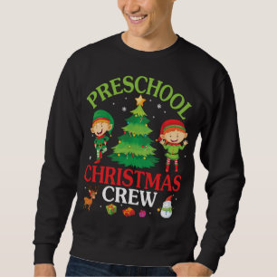 Sweatshirt Reindeer Snowman Elfs Danser Arbre préscolaire Chr