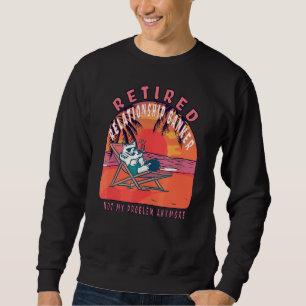 Sweatshirt Relation Retraite Banquier Retraite Vintage