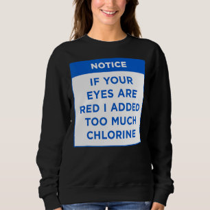 Sweatshirt Remarquez Si Vos Yeux Sont Rouges Mes Règles De Ba