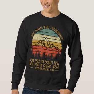 Sweatshirt Remerciez Le Seigneur Religieux S Chrétien