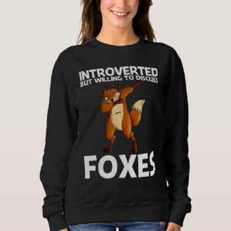 Sweatshirt Renard cool Pour Hommes Femmes Mammifère Omnivore 