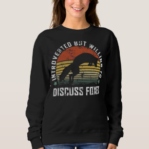 Sweatshirt Renards vintages introduits Fox 3