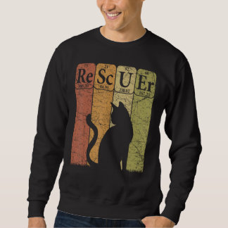 Sweatshirt Réparateur de chats Éléments de tableau périodique