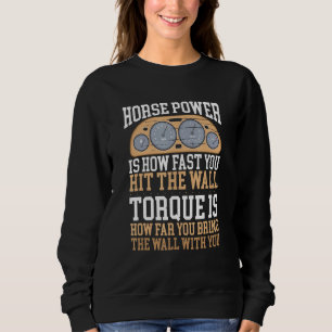 Sweatshirt Réparation automatique de l'alimentation du cheval