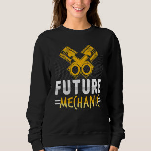 Sweatshirt Réparation des voitures de génie diesel futur méca