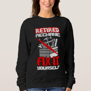Sweatshirt Réparation des voitures de mécanicien diesel Retra