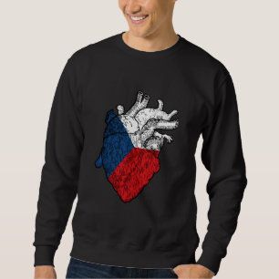Sweatshirt République tchèque Tchèque Pride Tchèque Drapeau C