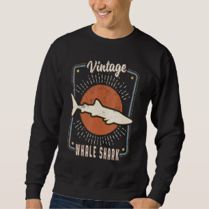 Sweatshirt Requin Baleine Vintage Rétro Classique Amour Anima