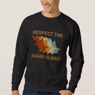 Sweatshirt Respectez La Citation Du Planeur À Sucre Pour Un P