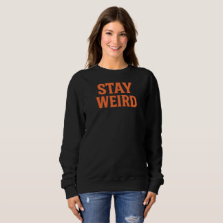 Sweatshirt Restez Drôle Vêtements de Rue Rétro