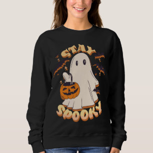 Sweatshirt Restez Éffrayant