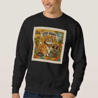 Sweatshirt RESTEZ FUNKY | Amateur d'animaux | Bohème