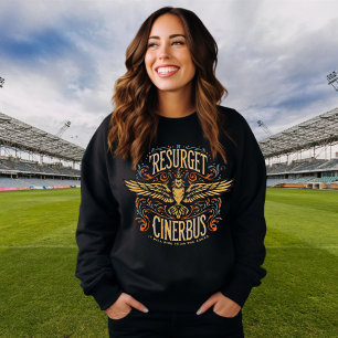 Sweatshirt Resurget Cineribus - Latine Inspiration