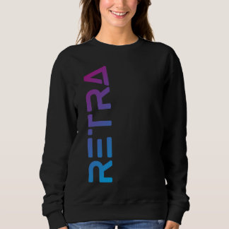 Sweatshirt Retra dégradant féminin