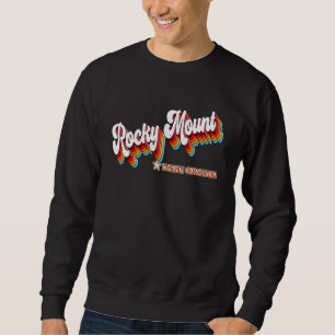 Sweatshirt Retro 80s Rocky Mount North Carolina Nc